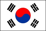 Bendera Korea selatan