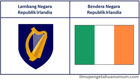 lambang dan Bendera Negara Irlandia