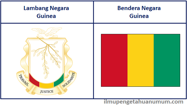 Lambang Negara Guinea dan Bendera Guinea
