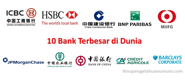 10 Bank Terbesar di Dunia