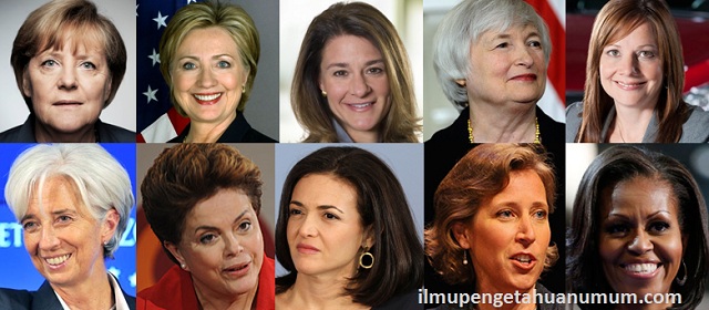 10 Wanita yang paling berpengaruh di dunia