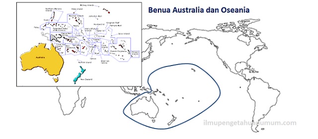 Daftar Negara-negara di Benua Australia dan Oseania beserta Ibukotanya