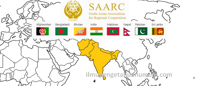 Negara anggota SAARC (South Asian Association for Regional Cooperation / Asosiasi Kerjasama Regional Asia Selatan)